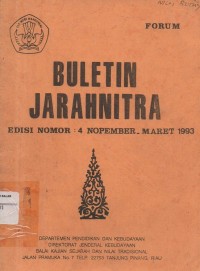 Image of Buletin Jarahnitra No.4 tahun 1993
