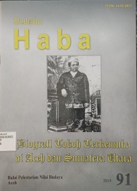Image of Buletin Haba; Biografi Tokoh Terkemuka di Aceh dan Sumatera Utara