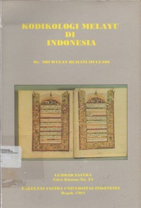 Image of KODIKOLOGI MELAYU DI INDONESIA