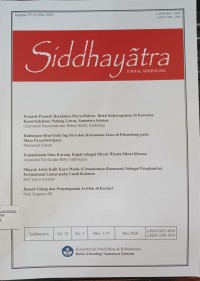 Image of Siddhayatra Volume 25 (1) Mei 2020