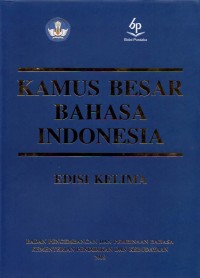 Image of Kamus besar bahasa Indonesia