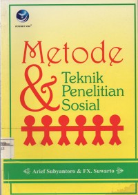 Image of Metode & Teknik Penelitian Sosial