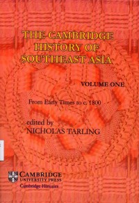 Image of The Cambridge history of Southeast Asia / edited by Nicholas Tarling